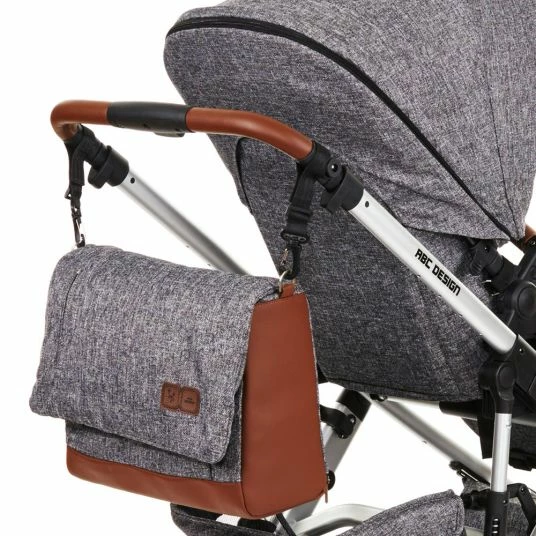 ABC Design Universal Befestigung für Wickeltaschen - Black 3 ABC Design Universal Befestigung für Wickeltaschen - Black – Bild 3