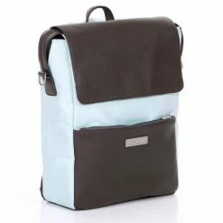 ABC Design Wickelrucksack City mit Deckelfach - inkl. Wickelauflage und Zubehör - Ice