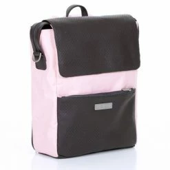 ABC Design Wickel-Rucksack City mit Deckelfach - inkl. Wickelauflage und Zubehör - Rose