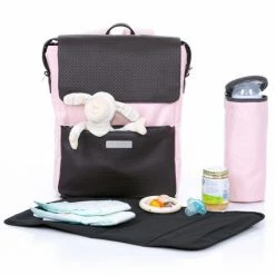 ABC Design Wickel-Rucksack City mit Deckelfach - inkl. Wickelauflage und Zubehör - Rose -Wickeln Verkaufsladen abc design wickel rucksack city mit deckelfach inkl wickelauflage und zubehor rose 12000221905 d5