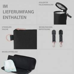 ABC Design Wickel-Rucksack Tour mit großem Frontfach - inkl. Wickelunterlage & Zubehör - Diamond Edition - Rose Gold -Wickeln Verkaufsladen abc design wickel rucksack tour mit grossem frontfach inkl wickelunterlage zubehor diamond edition rose gold 12001682004 d3