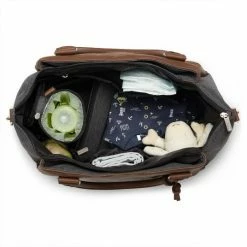 ABC Design Wickeltasche Royal - inkl. Wickelunterlage und viel Zubehör - Diamond Edition - Asphalt -Wickeln Verkaufsladen abc design wickeltasche royal inkl wickelunterlage und viel zubehor diamond edition asphalt 12001642003 d4