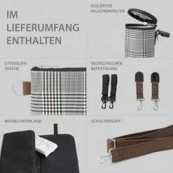 ABC Design Wickeltasche Royal - inkl. Wickelunterlage und viel Zubehör - Fashion Edition - Smaragd -Wickeln Verkaufsladen abc design wickeltasche royal inkl wickelunterlage und viel zubehor fashion edition smaragd 12001642008 d5