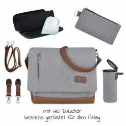 ABC Design Wickeltasche Urban - inkl. Wickelunterlage & viel Zubehör - Tin -Wickeln Verkaufsladen abc design wickeltasche urban inkl wickelunterlage viel zubehor tin 12001632201 d4