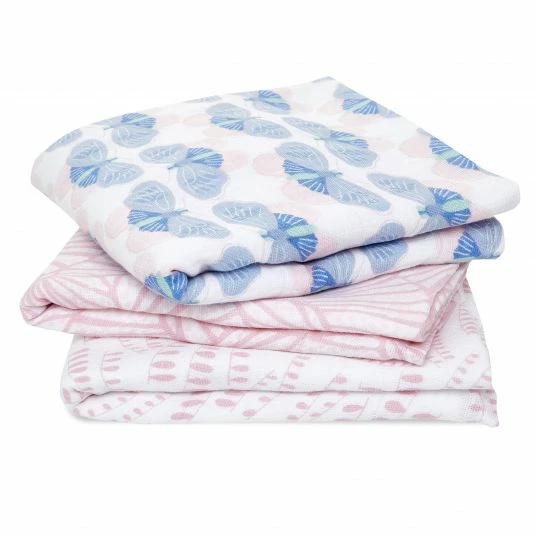 Aden + anais Mullwindel / Mulltuch / Pucktuch - 3er Pack Classic Musy 70 x 70 cm - Deco Collection 1 Aden + anais Mullwindel / Mulltuch / Pucktuch - 3er Pack Classic Musy 70 x 70 cm - Deco Collection