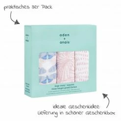 Aden + anais Mullwindel / Mulltuch / Pucktuch - 3er Pack Classic Musy 70 x 70 cm - Deco Collection 8 Aden + anais Mullwindel / Mulltuch / Pucktuch - 3er Pack Classic Musy 70 x 70 cm - Deco Collection -Wickeln Verkaufsladen aden anais mullwindel mulltuch pucktuch 3er pack classic musy 70 x 70 cm deco collection amsc30011 d2