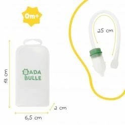 Badabulle Mundbetriebender Nasensauger - Grün -Wickeln Verkaufsladen badabulle mundbetriebender nasensauger grun b032004 d2