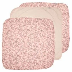 Bébé-jou Mullwindel 3er Pack Musselin 70 x 70 cm - Leopard Pink