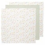 Bébé-jou Mullwindel 3er Pack Musselin 70 x 70 cm - Wish Grey 6 Bébé-jou Mullwindel 3er Pack Musselin 70 x 70 cm - Wish Grey – Bild 6