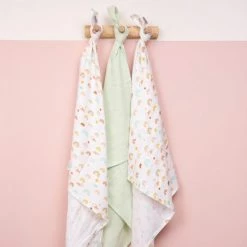 Wickeln Verkaufsladen -Wickeln Verkaufsladen bebe jou mullwindel 3er pack musselin 70 x 70 cm rainbow sky 305103 d1