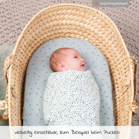 Bébé-jou Mullwindel 3er Pack Musselin 70 x 70 cm - Wish Grey 5 Bébé-jou Mullwindel 3er Pack Musselin 70 x 70 cm - Wish Grey – Bild 5