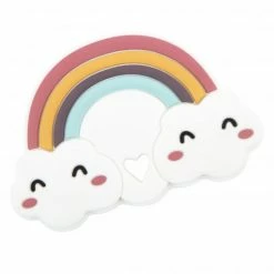 Bieco Beißring aus Silikon - Regenbogen & Wolken -Wickeln Verkaufsladen bieco beissring aus silikon regenbogen wolken 24059021 d2