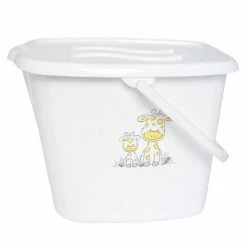 Bieco Windeleimer - Giraffe - Weiß