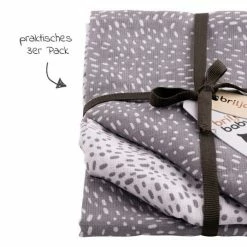 Briljant Baby Mullwindeln 3er Pack 70 x 70 cm - Minimal Dots - Weiß Grau 8 Briljant Baby Mullwindeln 3er Pack 70 x 70 cm - Minimal Dots - Weiß Grau -Wickeln Verkaufsladen briljant baby mullwindeln 3er pack 70 x 70 cm minimal dots weiss grau hydrlminimal75r d2