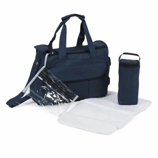 Chic 4 Baby Wickeltasche Luxury - Jeans Navy Blue 2 Chic 4 Baby Wickeltasche Luxury - Jeans Navy Blue – Bild 2