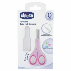 Chicco Nagelschere mit Schutzkappe - Rosa