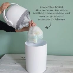 Chicco Windeleimer Odour Off - für herkömmliche Müllbeutel - White -Wickeln Verkaufsladen chicco windeleimer odour off fur herkommliche mullbeutel white 00009481000000 d5