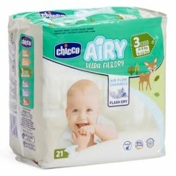 Chicco Windeln 21er Pack Airy Ultra Fit&Dry - Gr. 3