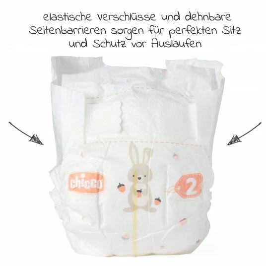 Chicco Windeln 25er Pack Airy Ultra Fit&Dry - Gr. 2 4 Chicco Windeln 25er Pack Airy Ultra Fit&Dry - Gr. 2 – Bild 4