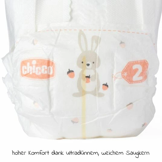 Chicco Windeln 25er Pack Airy Ultra Fit&Dry - Gr. 2 5 Chicco Windeln 25er Pack Airy Ultra Fit&Dry - Gr. 2 – Bild 5