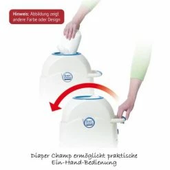 Diaper Champ Windeleimer Medium - Silber -Wickeln Verkaufsladen diaper champ windeleimer medium silber 0400377 d2
