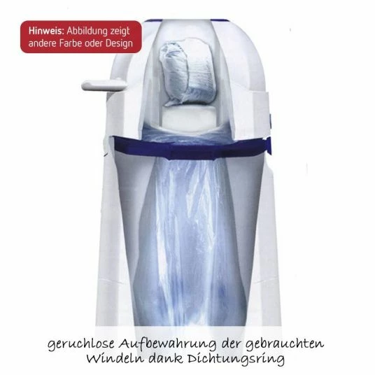 Diaper Champ Windeleimer Regular - Silber 2 Diaper Champ Windeleimer Regular - Silber – Bild 2