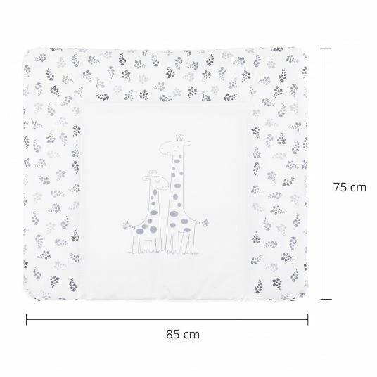Fillikid Wickelauflage Softy 75 x 85 cm - Giraffe - Weiß - Kollektion 2022 5 Fillikid Wickelauflage Softy 75 x 85 cm - Giraffe - Weiß - Kollektion 2022 – Bild 5