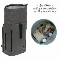 Fillikid Wickelrucksack Rolltop Dublin inkl. Wickelunterlage - Grau Melange 11 Fillikid Wickelrucksack Rolltop Dublin inkl. Wickelunterlage - Grau Melange -Wickeln Verkaufsladen fillikid wickelrucksack rolltop dublin inkl wickelunterlage grau melange 7309 17 d5