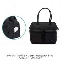 Fillikid Wickeltasche Oxford mit Wickelauflage, Innnen- & Außenfächer - Schwarz - Kollektion 2022 9 Fillikid Wickeltasche Oxford mit Wickelauflage, Innnen- & Außenfächer - Schwarz - Kollektion 2022 -Wickeln Verkaufsladen fillikid wickeltasche oxford mit wickelauflage innnen aussenfacher schwarz 6510 06 d3
