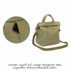 Fillikid Wickeltasche Palma mit Wickelunterlage und Thermotasche - Oliv - Kollektion 2022 -Wickeln Verkaufsladen fillikid wickeltasche palma mit wickelunterlage und thermotasche oliv 6410 04 d3