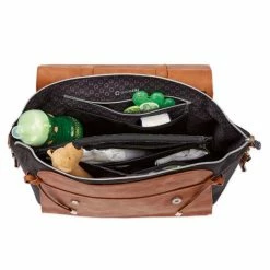 Gesslein 2 in 1 Wickelrucksack & Wickeltasche N°4 mit Wickelunterlage, Innentasche & Isolierbehälter - Cognac - Kollektion 2022 -Wickeln Verkaufsladen gesslein 2 in 1 wickelrucksack wickeltasche n 4 mit wickelunterlage innentasche isolierbehalter cognac 635 1607000 d2