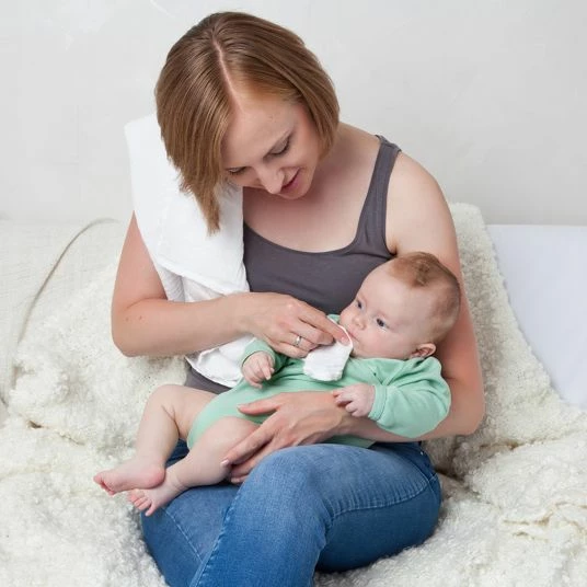 Grünspecht Bio-Mullwindel 5er Pack 70 x 70 cm - Weiß 4 Grünspecht Bio-Mullwindel 5er Pack 70 x 70 cm - Weiß – Bild 4