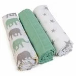 Grünspecht Mullwindel 3er Pack 70 x 70 cm - Mango 6 Grünspecht Mullwindel 3er Pack 70 x 70 cm - Mango – Bild 6