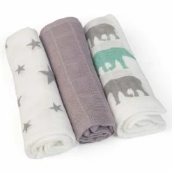 Grünspecht Pflegetuch 6er Pack 30 x 30 cm - Taupe