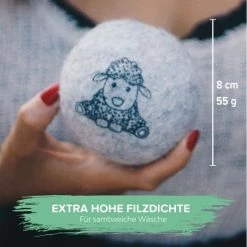 Heldengrün Öko-Trocknerbälle - 4er Pack - Nachhaltiger Weichspüler -Wickeln Verkaufsladen heldengrun oko trocknerballe 4er pack nachhaltiger weichspuler lu zmi3 otin d3