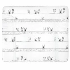 Julius Zöllner Folien-Wickelauflage Softy - Grobies - Weiß Schwarz