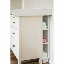 Kraftkids Stauraumregal - für IKEA Hemnes Kommode - Weiß -Wickeln Verkaufsladen kraftkids stauraumregal fur ikea hemnes kommode weiss wic123 12 d2
