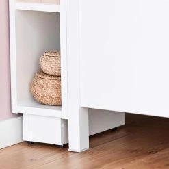 Kraftkids Stauraumregal - für IKEA Hemnes Kommode - Weiß -Wickeln Verkaufsladen kraftkids stauraumregal fur ikea hemnes kommode weiss wic123 12 d4