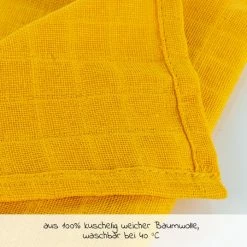 LaLoona Mullwindeln / Mulltücher / Spucktücher 3er Pack - Gelb 8 LaLoona Mullwindeln / Mulltücher / Spucktücher 3er Pack - Gelb -Wickeln Verkaufsladen laloona mullwindeln 3er pack gelb 51120 90830 d2