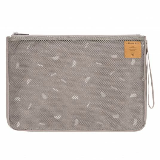 Lässig Wickel-Kit für Unterwegs Casual Changing Organizer - Blocks Taupe 1 Lässig Wickel-Kit für Unterwegs Casual Changing Organizer - Blocks Taupe