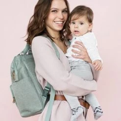 Lässig Wickelrucksack Glam Goldie Backpack - Mint -Wickeln Verkaufsladen lassig wickelrucksack glam goldie backpack mint 1103010511 d4