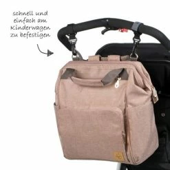 Lässig Wickelrucksack Glam Goldie Backpack - Rose -Wickeln Verkaufsladen lassig wickelrucksack glam goldie backpack rose 1103010708 d3
