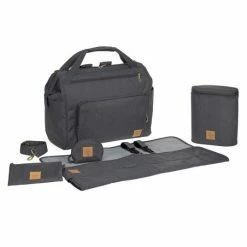 Lässig Wickelrucksack Glam Goldie Twin Backpack - Anthracite -Wickeln Verkaufsladen lassig wickelrucksack glam goldie twin backpack anthracite 1103016245 d4