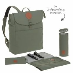 Lässig Wickelrucksack Green Label Backpack Adventure - Olive -Wickeln Verkaufsladen lassig wickelrucksack green label backpack adventure olive 1103015513 d4