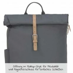 Lässig Wickelrucksack Green Label Rolltop Backpack + GRATIS Still-Schal - Anthracite -Wickeln Verkaufsladen lassig wickelrucksack green label rolltop backpack gratis still schal anthracite set 688 d5