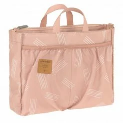 Lässig Wickeltasche / Kinderwagentasche Multitalent Organizer - Soft Stripes Rose