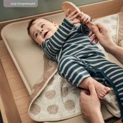 Leander Auflage Topper für Wickelauflage Matty aus Bio-Baumwolle - Organic - Cappucino - Kollektion 2022 -Wickeln Verkaufsladen leander auflage topper fur wickelauflage matty aus bio baumwolle organic cappucino 510802 77 d3