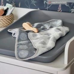 Leander Auflage Topper für Wickelauflage Matty aus Bio-Baumwolle - Organic - Cool Grey - Kollektion 2022 -Wickeln Verkaufsladen leander auflage topper fur wickelauflage matty aus bio baumwolle organic cool grey 5108002 62 d3