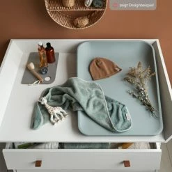 Leander Auflage Topper für Wickelauflage Matty aus Bio-Baumwolle - Organic - Sage Green - Kollektion 2022 -Wickeln Verkaufsladen leander auflage topper fur wickelauflage matty aus bio baumwolle organic sage green 510802 69 d4