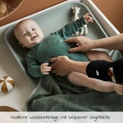 Leander Wickelauflage & Wickelkissen Set Matty abwischbar inkl. Auflage Topper und Kapuzen-Badetuch Hoodie - Sage Green - Kollektion 2022 -Wickeln Verkaufsladen leander wickelauflage wickelkissen set matty abwischbar inkl auflage topper und kapuzen badetuch hoodie sage green set 513 d2